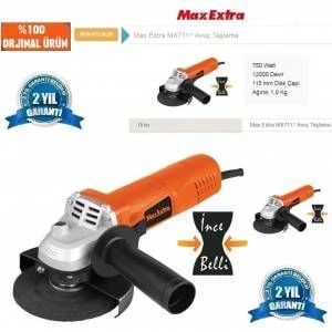 Max Extra MX 8117 Avuç Taşlama - Resim 2