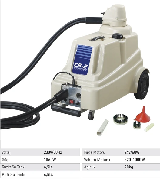 Power Wash CB-2 Halı Yıkama Makinası - 2