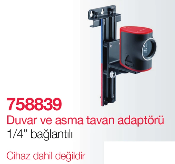 Leica 758839 Duvar Asma Aparatı - Resim 2