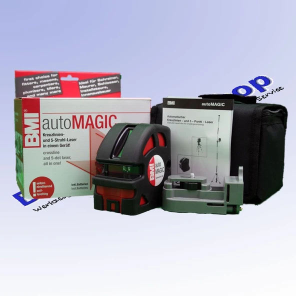 Bmi 654 KLP5 SP Auto Magic Beş Nokta ve Çapraz Çizgi Lazeri - 2