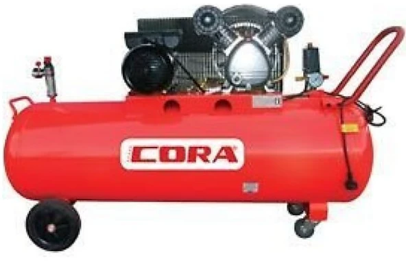 Cora 300 Yağlı Kompresör Kasnaklı 300 Lt