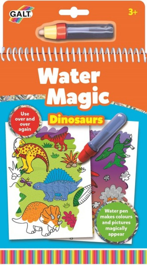 Galt Water Magic Sihirli Kitap Dinozorlar 3 Yaş+