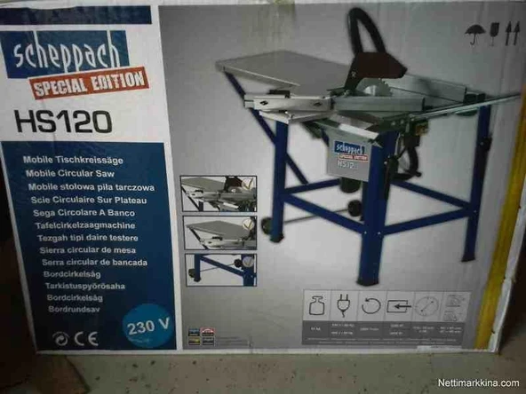 Scheppach HS 120 Yatar Daire Makinası - 2