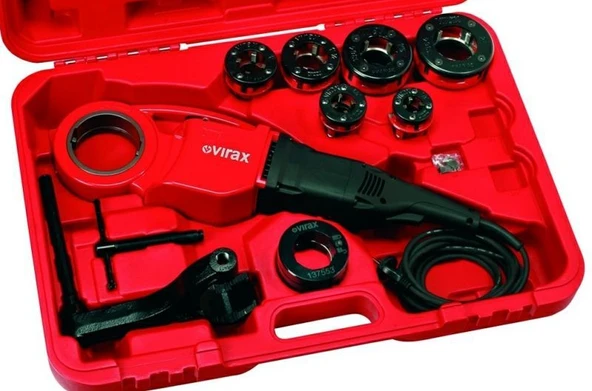 Virax 137563 Elektrikli El Tipi Pafta 1/2''-2'' - Resim 2