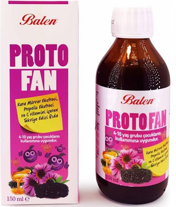 Protofan Karamürver, Propolis Ve C Vitamini Şurup 150 Ml