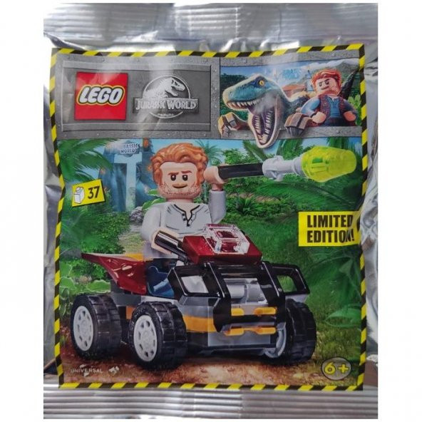 Lego Jurassic World Owen with Quad Set 122223