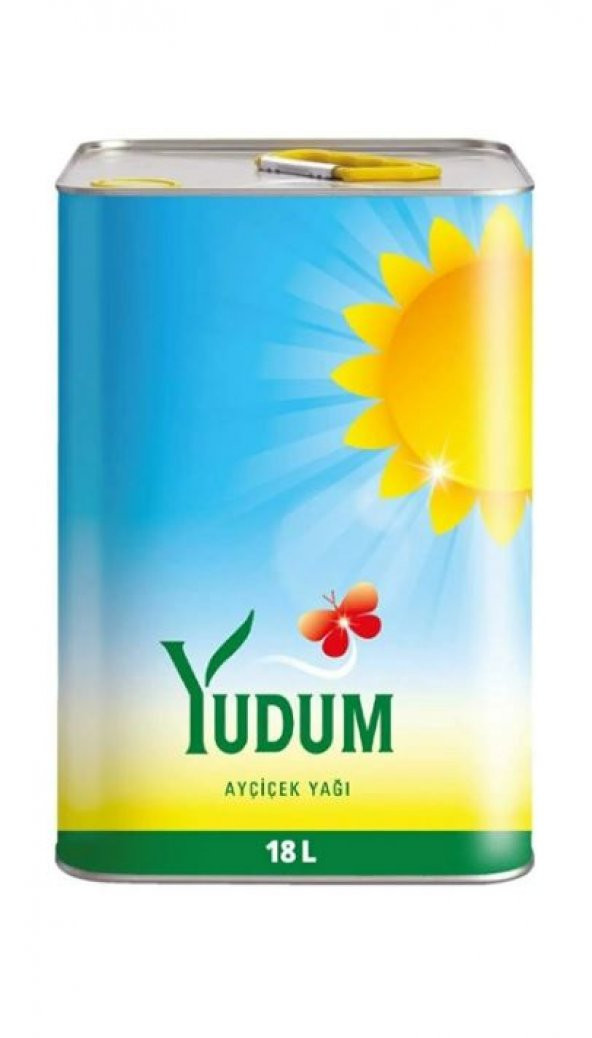 Yudum 18 lt Teneke Ayçiçek Yağı