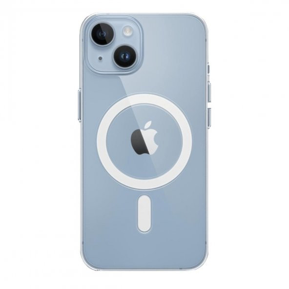 BİKAPAK MAGPRO IPHONE 14 PLUS BEYAZ KAPAK ürün görseli