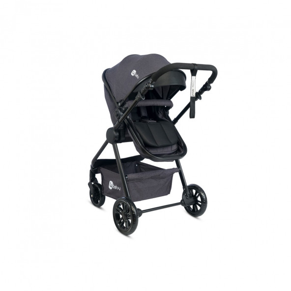 4 Baby Comfort Travel Sistem Bebek Arabası Antrasit - 2