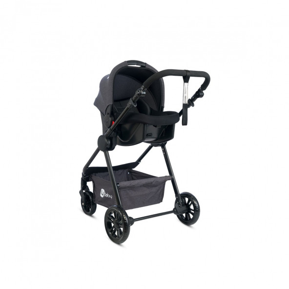 4 Baby Comfort Travel Sistem Bebek Arabası Antrasit - 4