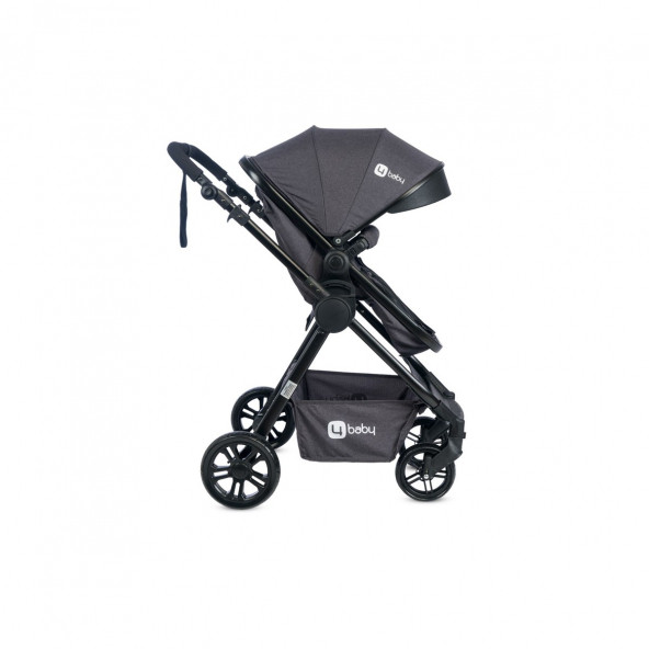4 Baby Comfort Travel Sistem Bebek Arabası Antrasit - 5