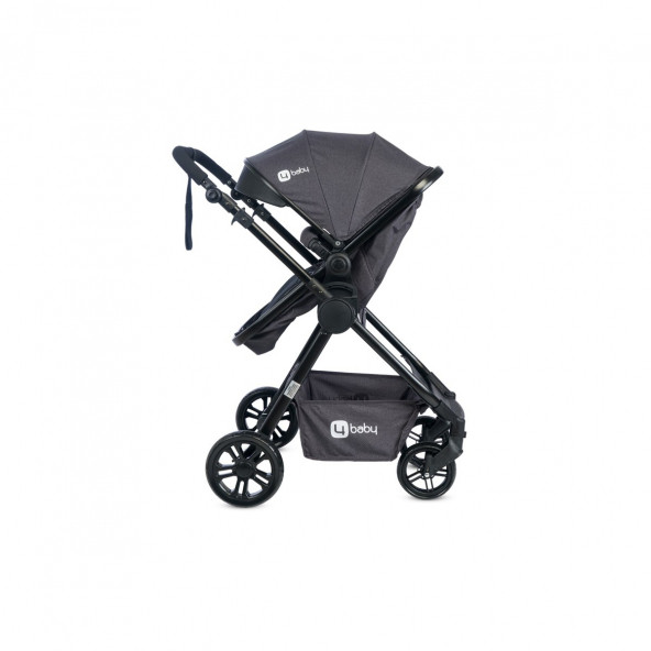 4 Baby Comfort Travel Sistem Bebek Arabası Antrasit - 12