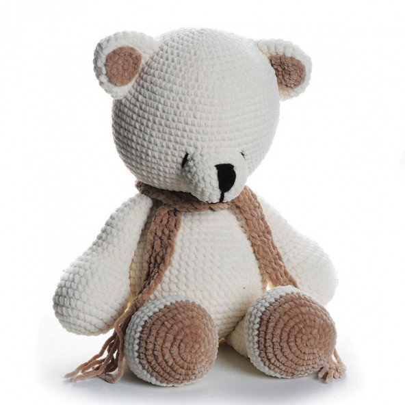 Mukabo Ayıcık Uyku Arkadaşı 60 CM Bebek Amigurumi Oyuncak