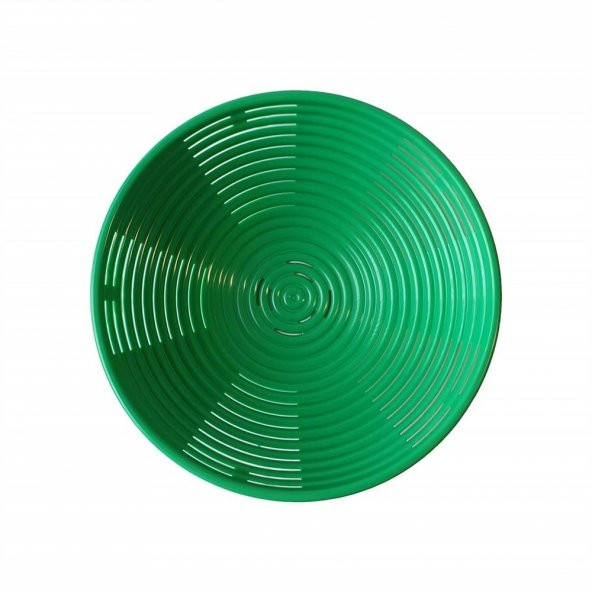 Bambu Tipi Plastik Hamur Mayalama Sepeti Yuvarlak Yeşil - 2