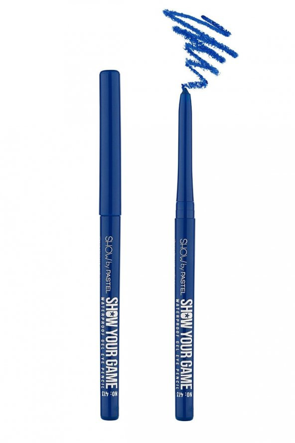 Show by Pastel Game Waterproof Gel Eye Pencil - Jel Göz Kalemi 413