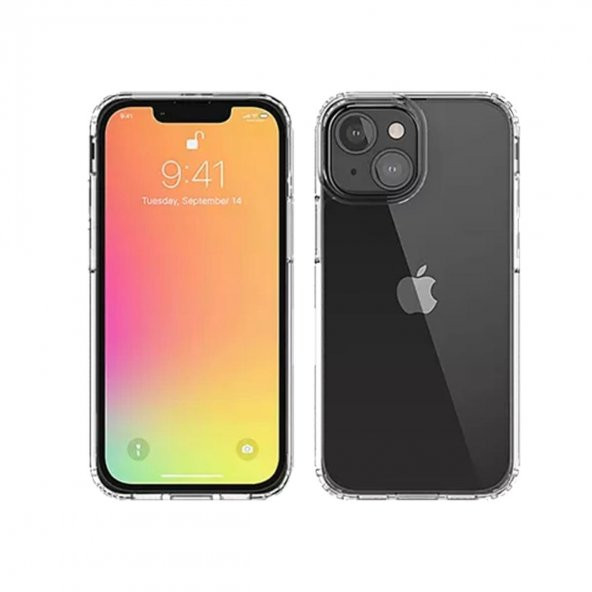 BİKAPAK ELIT AIR IPHONE 14 ŞEFFAF KAPAK ürün görseli