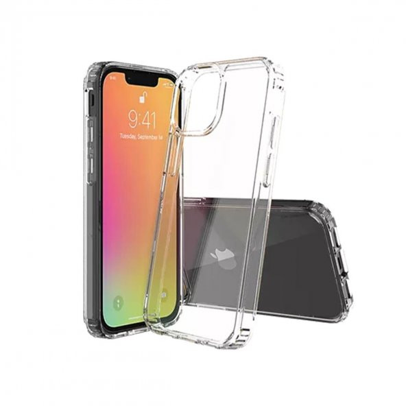 BİKAPAK ELIT AIR IPHONE 14 ŞEFFAF KAPAK - Resim 2