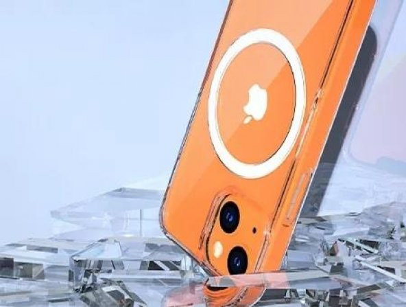 BİKAPAK MAGSAFE AIR IPHONE 14 PRO ŞEFFAF KAPAK - Resim 4