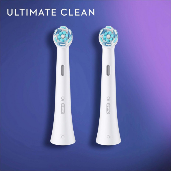 Oral-B iO Ultimate Clean Siyah Diş Fırçası Yedek Başlığı 2'li - 2
