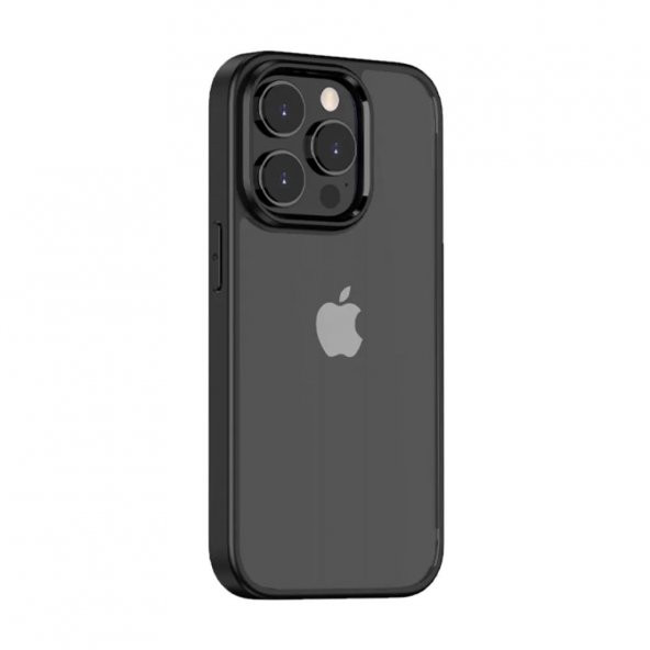 BİKAPAK ELIT CRYSTAL IPHONE 14 PRO SİYAH KAPAK ürün görseli