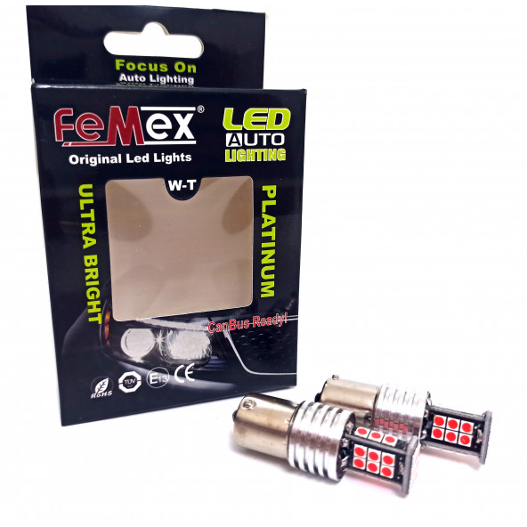 Honda Civic FE Arka Cam 3. Stop Led Ampulu Femex Kırmızı Renk 1 Adet