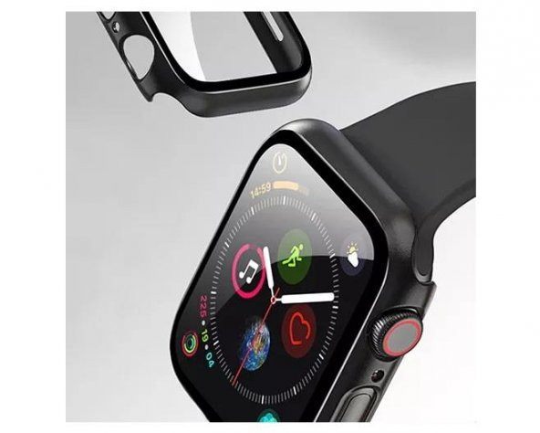 BİNANO APPLE WATCH 40MM SENSE KASA VE EKRAN KORUYUCU BEYAZ - Resim 3