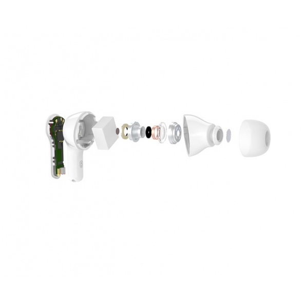 TECNO BD01 TWS Kulak İçi Bluetooth Kulaklık Beyaz - 2