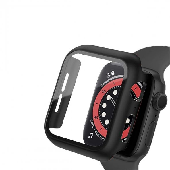 BİNANO APPLE WATCH 42MM SENSE KASA VE EKRAN KORUYUCU SİYAH