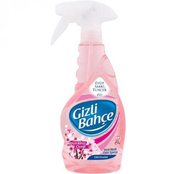 Eyüp Sabri Tuncer Gizli Bahçe Anti Bakteriyel Oda Spreyi 500 ml - Japon Kiraz Çiçeği
