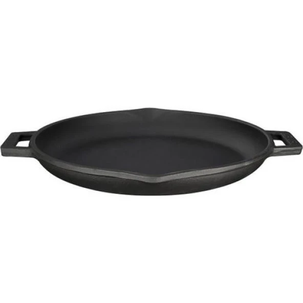 Lava Demir Döküm Yuvarlak Kavurma Tavası 30 cm Metal Kulplu - 2