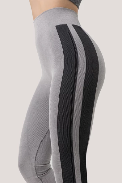 GIGOTTO Kadın Yüksek Bel Rahat Tayt - 5