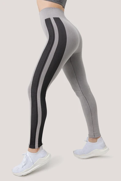 GIGOTTO Kadın Yüksek Bel Rahat Tayt - 9