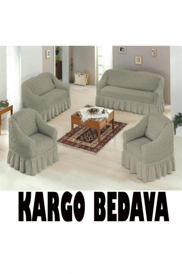 Koltuk Örtüsü Bürümcük Maxi Esv 07 3+3 Toprak ürün görseli