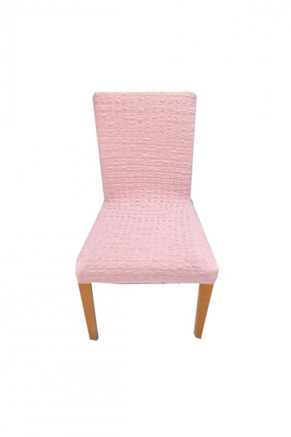 Sandalye Kılıfı Bürümcük Pembe