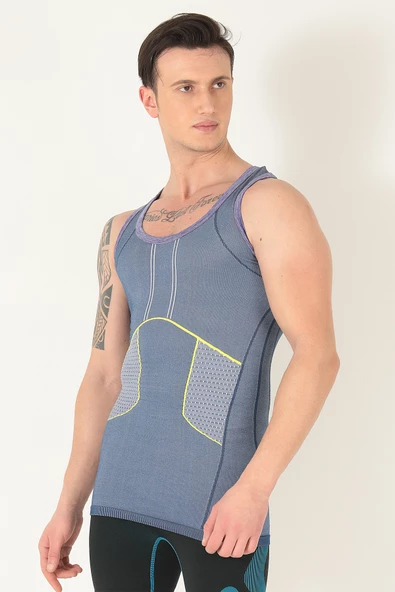 Sporcu Unisex Gym Seamless Dikişsiz T-shirt - Resim 12