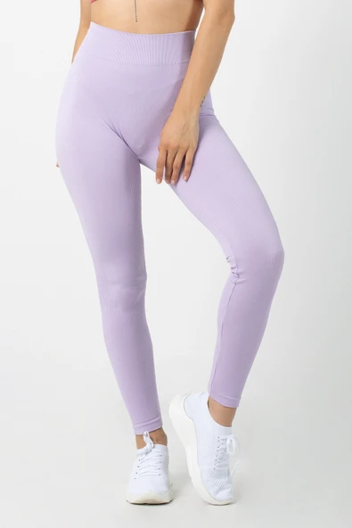 DoReMi Dikişsiz Örme Yüksek Bel Tayt - 12