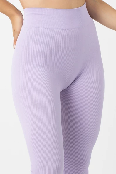 DoReMi Dikişsiz Örme Yüksek Bel Tayt - 6