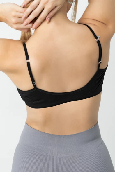 DoReMi Seamless İnce Ayarlanabilir Askılı Kapsız Büstiyer - 3
