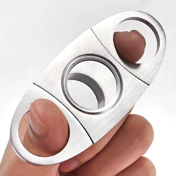 Valkyrie Çelik Puro Makası Çelik Puro Kesici - 3