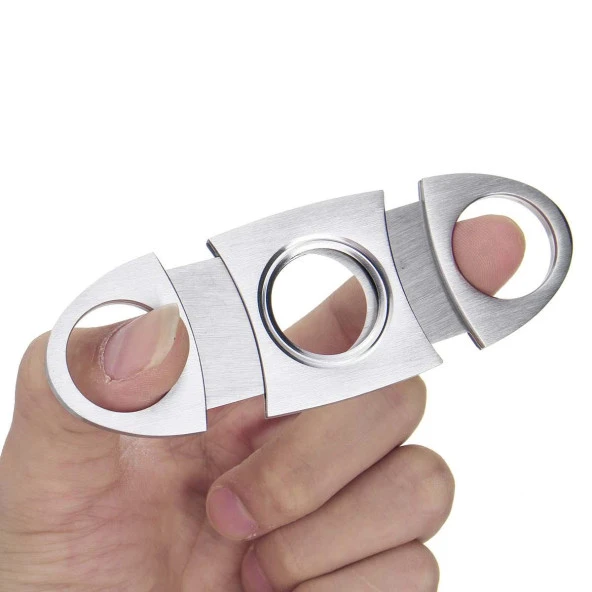 Valkyrie Çelik Puro Makası Çelik Puro Kesici - 5