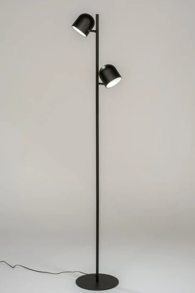 Rsylight Retro Metal Dekoratif Mafsallı Rustik Köşe Lambası Lambader - 1