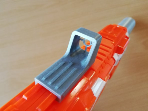 Nerf Sight Dürbün Ek Organik Plastikten Aksesuar Oyuncak  Aparatı - 3