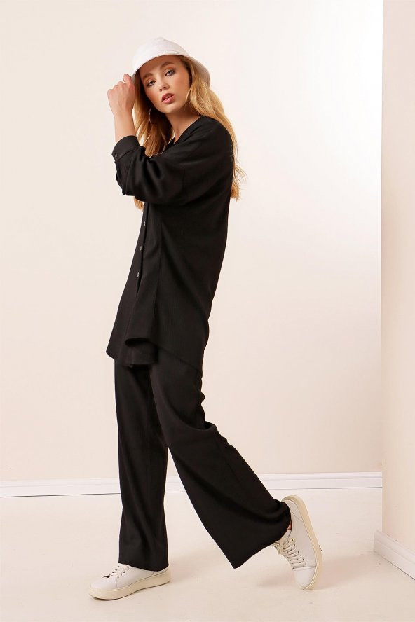 Kadın İkili Takım Siyah - 4