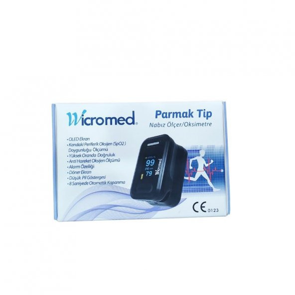 Wicromed  Parmak Tip Nabız Ölçer Oksimetre