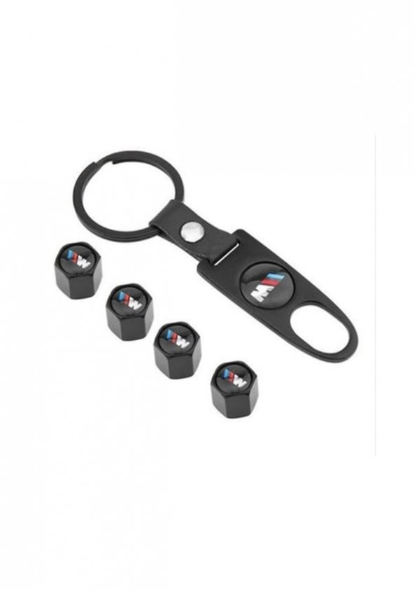 Bmw M Logo Sibop Kapağı ve Anahtarlık Seti