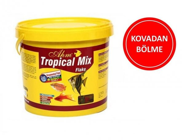 Ahm Tropical Mix Flake Balık Yemi ( KOVADAN BÖLME ) 50 Gr