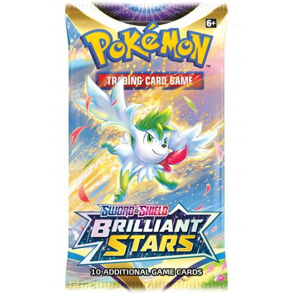 Pokemon Brıllıant Stars Oyun Kartları 4 Paket - 3