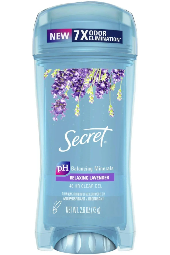 Secret Relaxing Lavender Antiperspirant Deodorant Jel 73GR