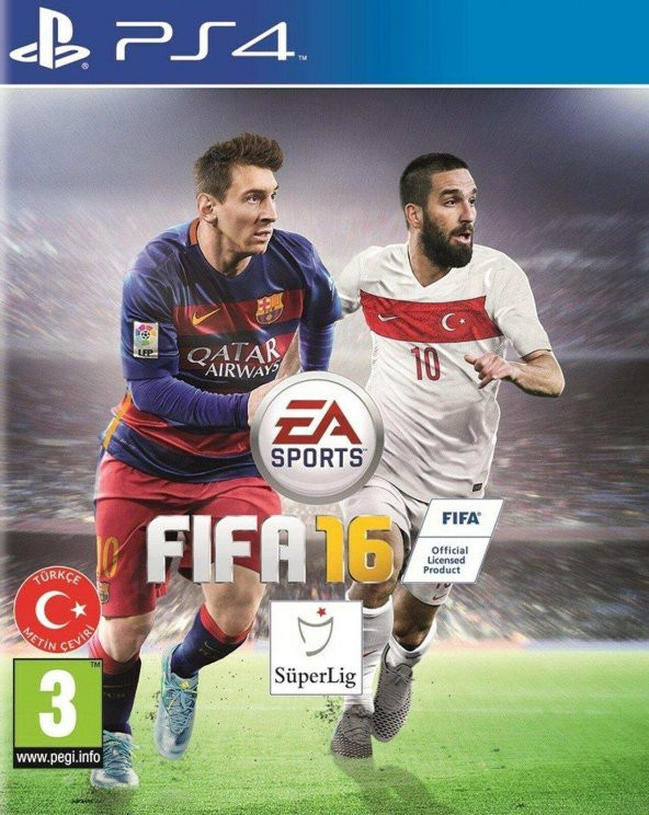 Ps4 Fifa 16 Super Lig Türkçe Metin Çeviri  - Orjinal Oyun - Sıfır Jelatin