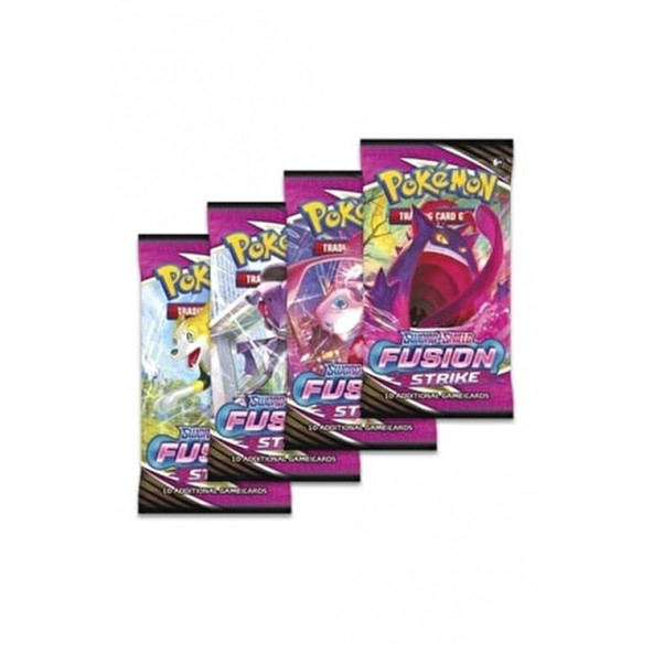 Pokemon Fusıon Strıke Oyun Kartı (4 Paket) PokePokemon - 2